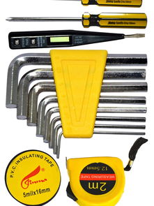 金馬工具JM-8017A 家用五金工具17件套，便捷實用的禮品型組合